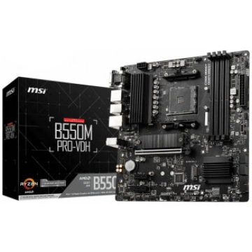 MSI B550M PRO-VDH AMD B550 Socket AM4 micro ATX B5
