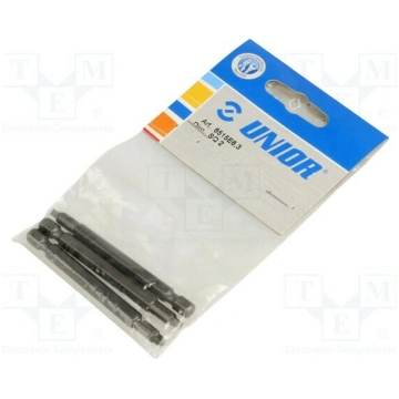 Screwdriver bit; square; RB2; 1/4"; Overall len: 7