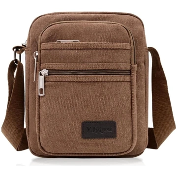 FuninCrea Casual Crossbody Bag, audekla plecu soma
