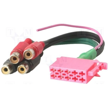 Audi (ISO - RCA) adapter LINE OUT