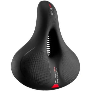 Rockbros AQ-6090R velosipēda sēdeklis, melns/sarka