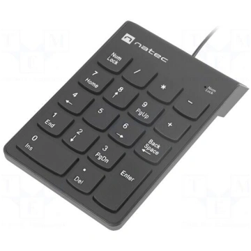 Keyboard | GOBY 2 | black | USB A | numeric,wired 