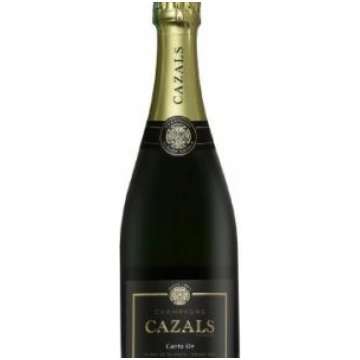 CHAMPAGNE BRUT CARTE OR CAZALS Drink Store