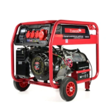 Ģenerators 8.5Kw 3fāzu 17.5Zs benzīna motors ar el