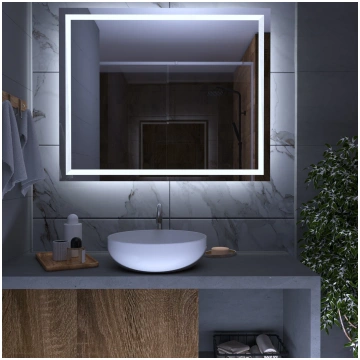 Spogulis ar LED apgaismojumu F2 60x40 cm Daramio