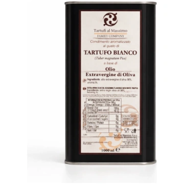 WHITE TRUFFLE flavored condiment based on “Extra v