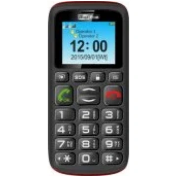 Maxcom MM 428 L Black/ Red mobilais telefons MAXCO