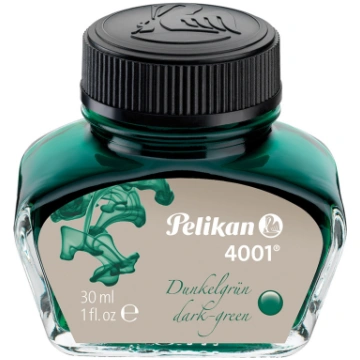 Tinte Pelikan 4001, zaļa krās