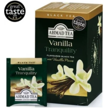 Tēja AHMAD Vanilla CINNAMON&APPLE, 20 tējas maisiņ
