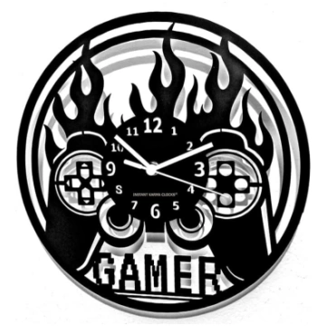 Instant Karma pulksteņi Sienas pulkstenis Gamer Jo