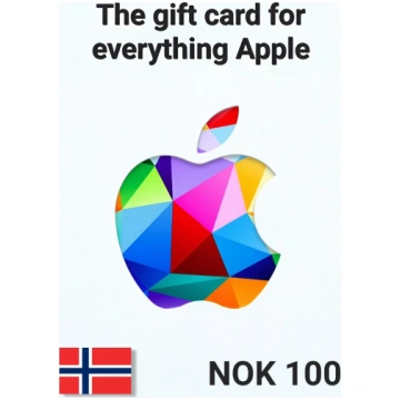 Apple iTunes Norway 100 NOK Gift Card