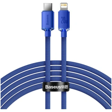 Baseus Baseus Crystal USB-C uz Lightning 20W Kabel