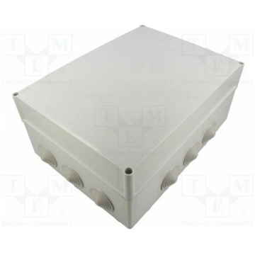 Enclosure: junction box; X: 300mm; Y: 120mm; Z: 22