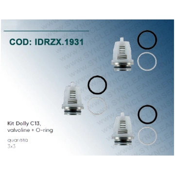 Kit C13 (cod: 33820) IDROBASE for pompe 56, 57, 59