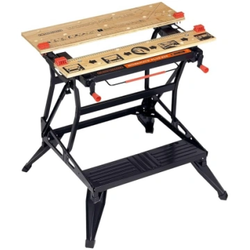 BLACK+DECKER Workmate WM825-XJ elastīgs universāls