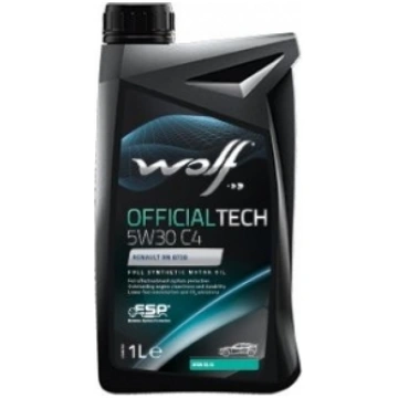 WOLF motoreļļa wolf, officialtech, 5w30 c4, acea: 