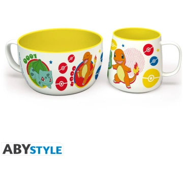 POKEMON - Breakfast Set Mug + Bowl - Pikachu Kanto