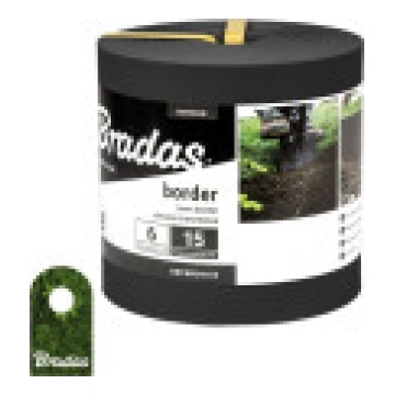 Bradas Zāliena apmales APROBEŽA 6m x 15cm melna OB