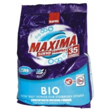 SANO Maxima Bio 1.25kg koncentrēts veļas pulveris 