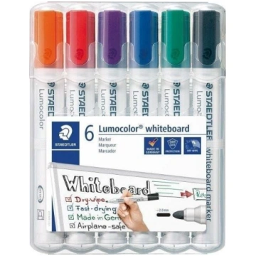 STAEDTLER Lumocolor Whiteboard-Marker 351 6er Etui