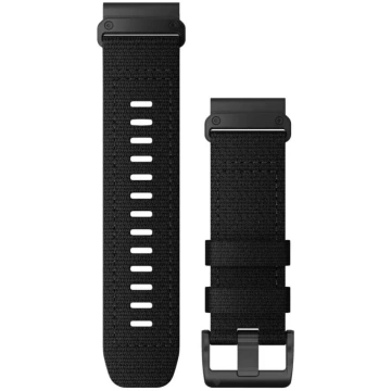 QuickFit 26 Watch Bands, Tactical black nylon Garm