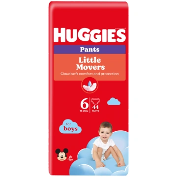 HUGGIES Pants Mega Pack 6 pull-up for boys, 15-25k