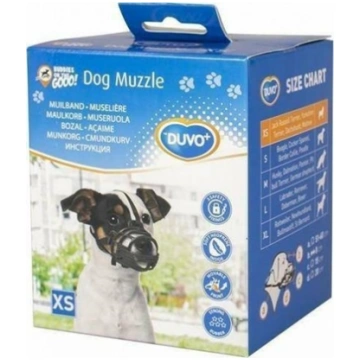 Duvo+ DUVO+ KAGANIEC DOG MUZZLE RUBBER "XS" VAT013