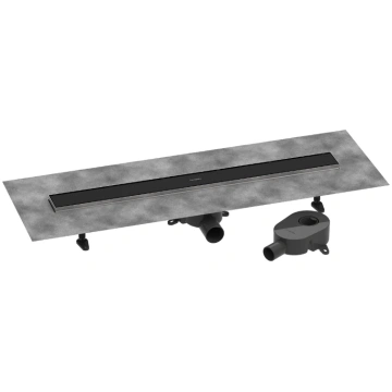 Dušas kanāls RainDrain Go, 800 mm, flīzējams, matē