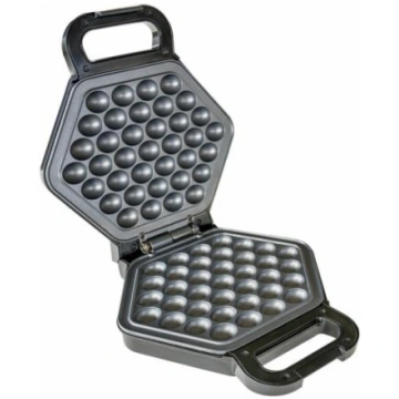 UNOLD Bubble Waffle Maker Bobby black Schwarz (482