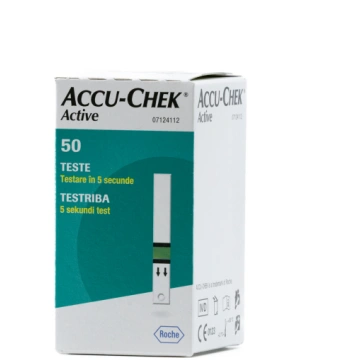 Accu-Chek Active teststrēmeles, 50gab