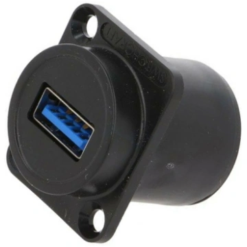 Adapter; USB A socket-front,USB AB micro socket-ba