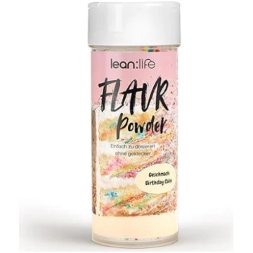 Lean:Life FLAVR pulveris 60 g krūzītē – „Birthday 