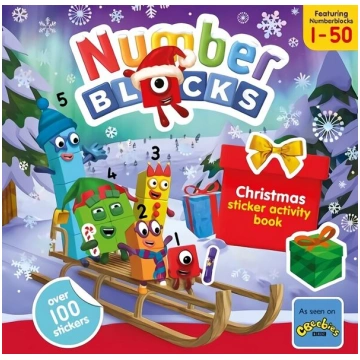 Numberblocks Christmas Sticker Fun