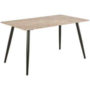 Wicklow taisnstūrveida ēdamgalds 140×80 cm – moder