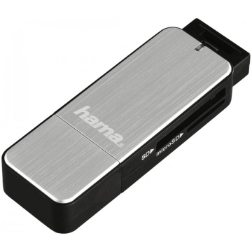 Hama USB 3.0 Multi Card Reader SD/microSD Alu blac