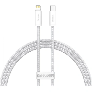 Kabel USB Baseus USB-C - Lightning 1 m (BSU3071WHT