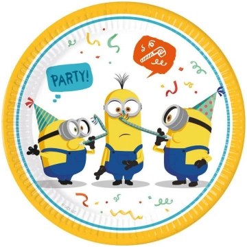 Vienreizējās lietošanas šķīvis GoDan Minions 49345