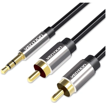 Vention 3,5 mm spraudnis uz 2 RCA spraudni, 2 m, m