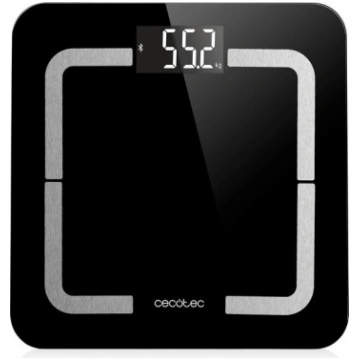 Cecotec 04090 personal scale Square Black Electron