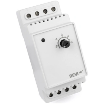 Devi termoregulators Devireg 330 DIN, -10-10°C, gr