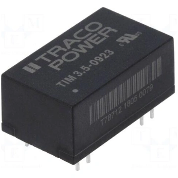 Converter: DC/DC | 3.5W | Uin: 4.5÷12V | Uout: 15V