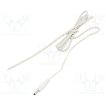 Cable; 2x0.35mm2; cables,DC 3,5/1,3 plug; straight