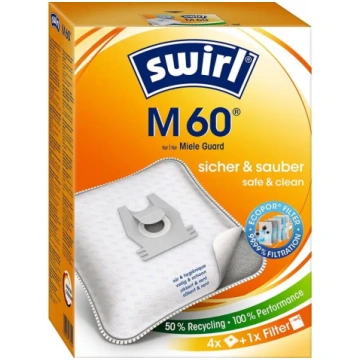 Swirl, 4 gab. - Putekļu sūcēja maisiņi