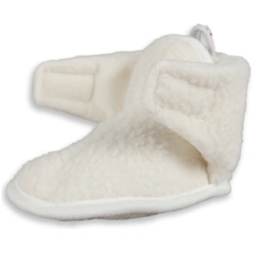 Lodger Slipper Teddy čībiņas, Cloud Dancer, 12-18m