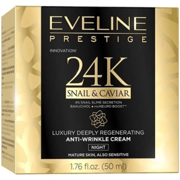 Eveline 24K Snail & Caviar Krem na noc 59034160002