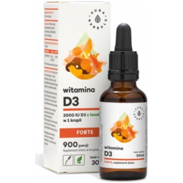 Vitamin D3 Forte 2000 iu Aura Herbals 30 ml