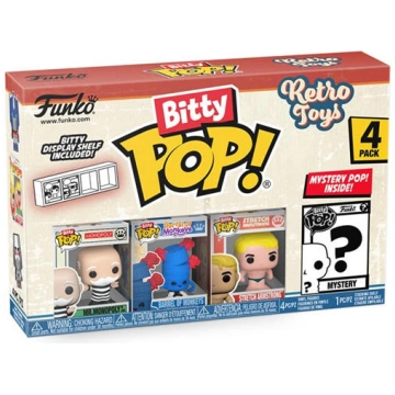 Bitty POP: Retro Toys- Mr. Monopoly 4PK