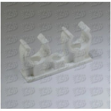 Plastmasas stiprinājumi dubultie (baltie) d22 1161