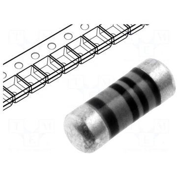 Resistor: thin film | SMD | 0204 minimelf | 820kΩ 