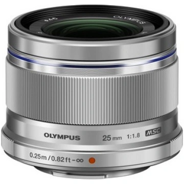 Olympus M.Zuiko Digital ED 25mm f/1.8 Silver
